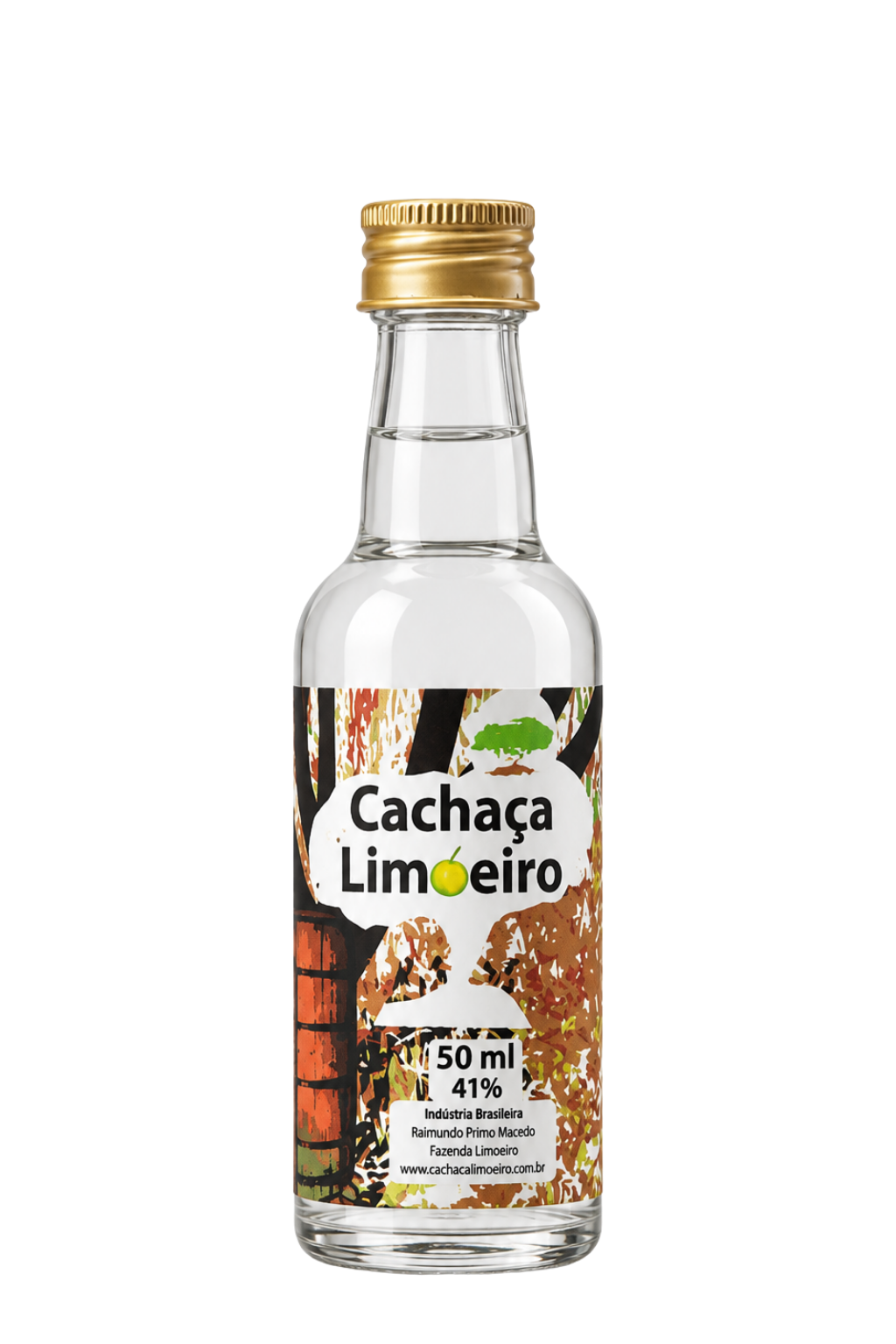 Cachaça Limoeiro Prata 50mL