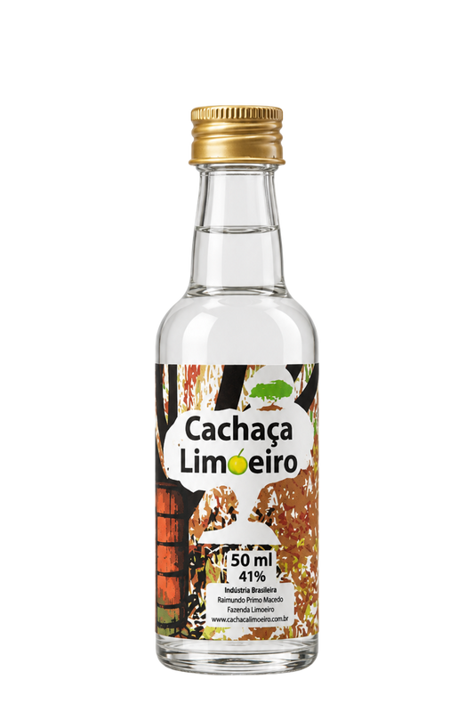 Cachaça Limoeiro Prata 50mL